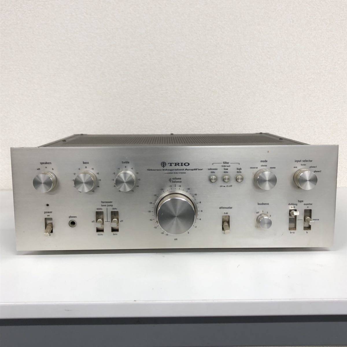 TRIO KA-7300 Trio プリメインアンプ KA 0 specifications Integrated