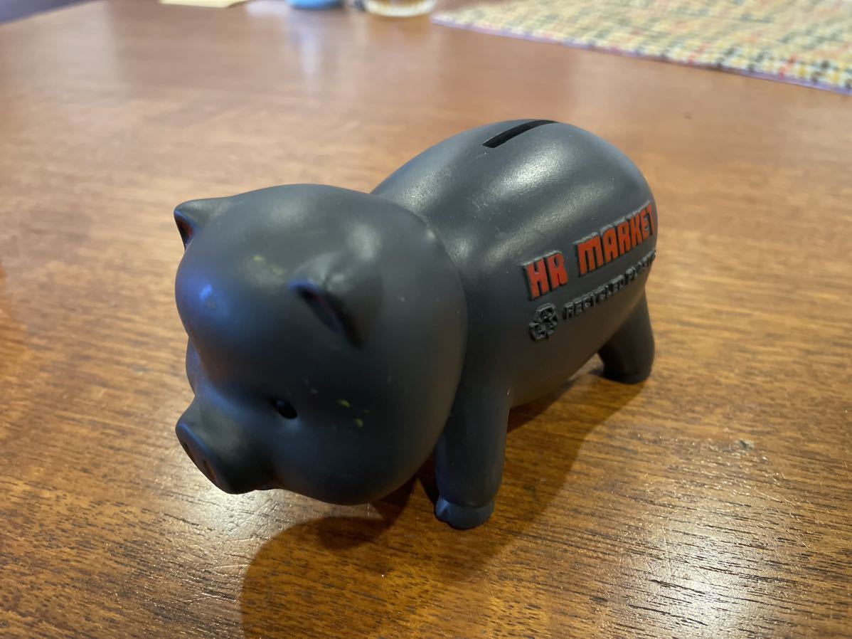 ハリウッドランチマーケット 貯金箱 フィギュア 豚 ブタ HOLLYWOOD