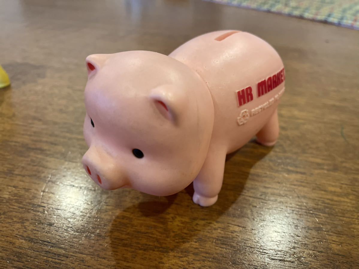 ハリウッドランチマーケット 貯金箱 フィギュア 豚 ブタ HOLLYWOOD