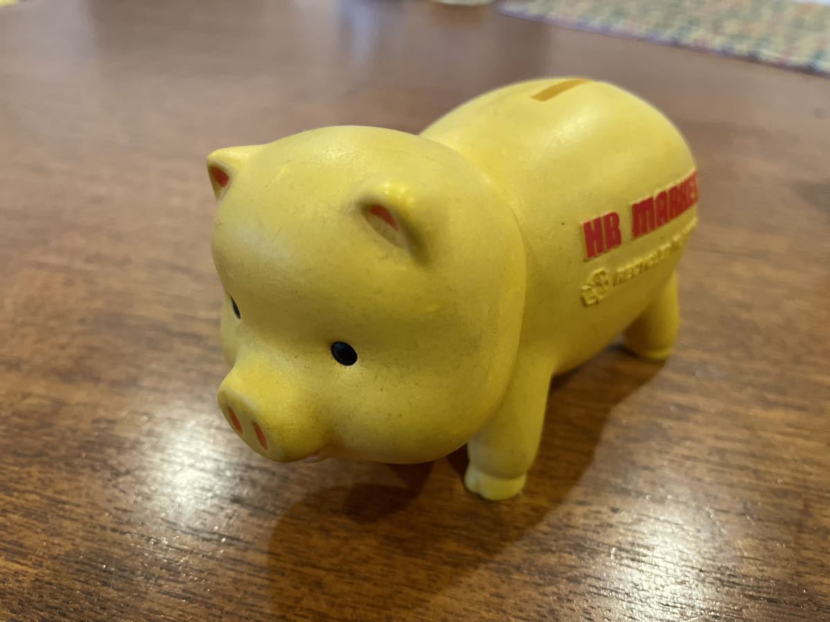 ハリウッドランチマーケット 貯金箱 フィギュア 豚 ブタ HOLLYWOOD