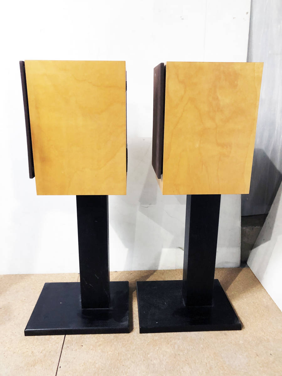 ●地域限定送料無料★超美品 中古★YAMAHA/ヤマハ 2wayブックシェルフ型スピーカー NS-1 classics ペア 専用スタンド付【NS-1 YAMAHA】BAFK