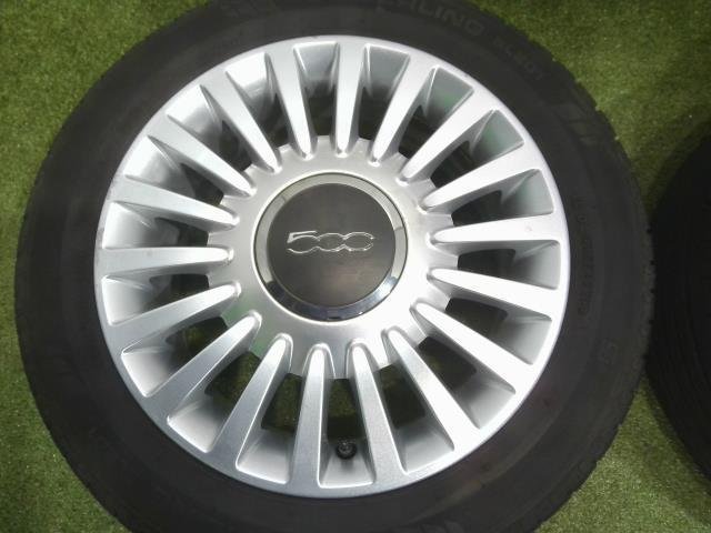 ☆FIAT フィアット 500 31209 純正 アルミホイール 15インチ 6J+35 PCD