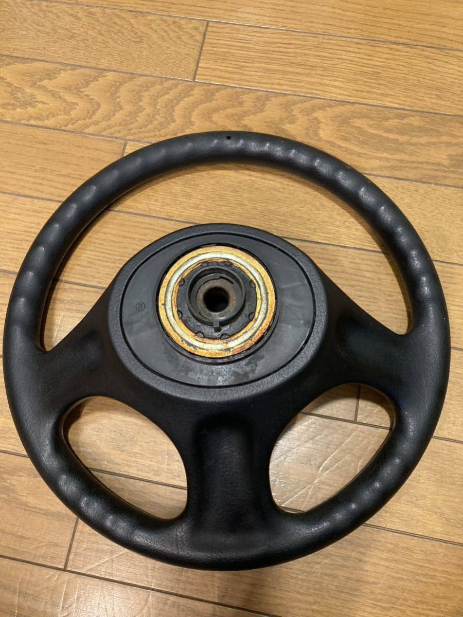 日産 希少 S13シルビア 純正ステアリング 旧車 ノーマル