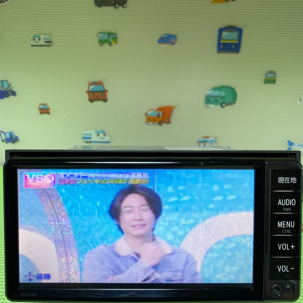 □保証付動作□トヨタ純正 NSCD-W66 地図データ2016年 TV/CD/SD/FM/AM