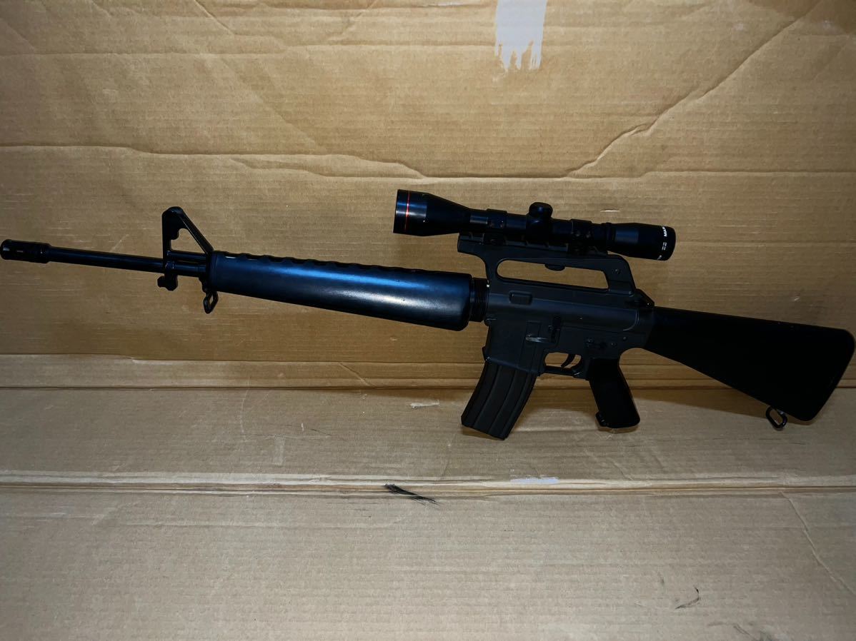 COLT AR-15 電動ガン スコープ付き！ 東京マルイ MARUI COLT AR-15 ＆ プロスコープ 検）M16A1 ガスガン