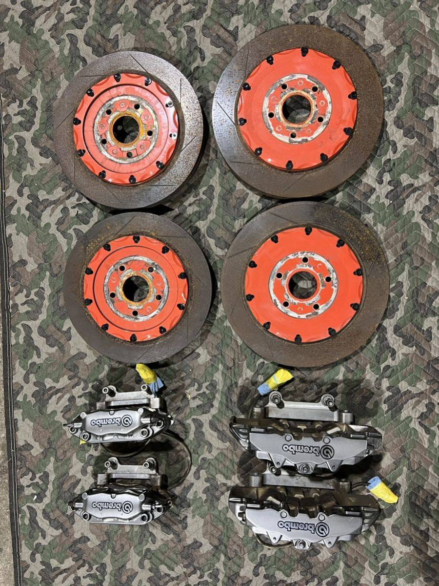 クラウン　ブレンボ 前後　ブレーキ8pot 4pot ローターセット