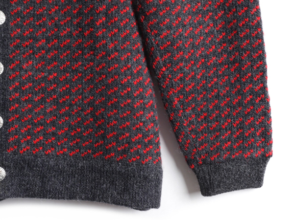 80s ノルウェー製 ビンテージ □ エルエルビーン バーズアイ ウール