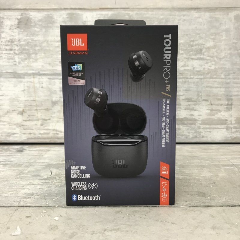 ＪＢＬ ＴＯＵＲＰＲＯ＋ＴＷＳ 完全ワイヤレスイヤホン ハイブリッドノイズキャンセリング搭載 ブラック 電化製品/232