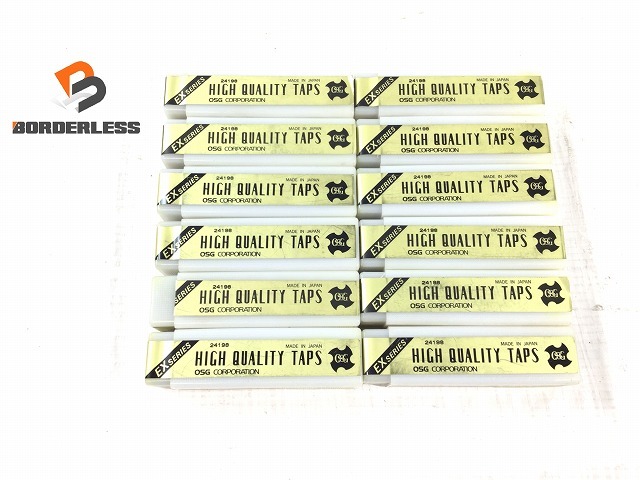 ☆未使用品12本セット☆OSG オーエスジー スパイラルタップ EX-SUS-SFT N22×2.5 ステンレス用 65483