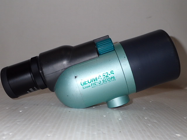 m1433 / Vixen GEOMA 52-S FIELD SCOPE ビクセン ジオマ フィールドスコープ 単眼鏡 メタリックグリーン 現状品