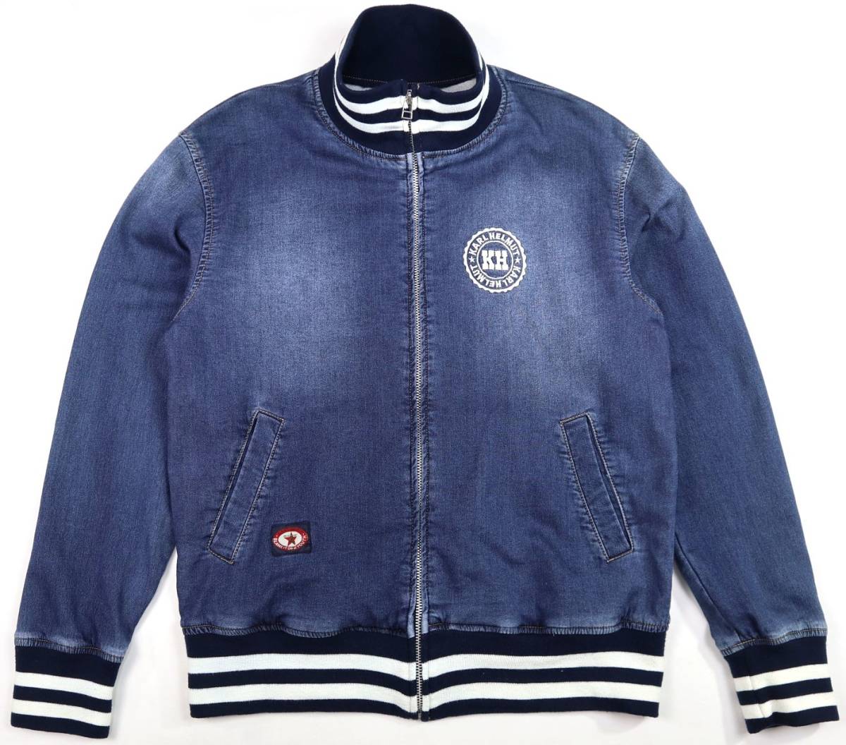 Helmut Karl KARL カールヘルム ワッペン ジップアップ トラック 