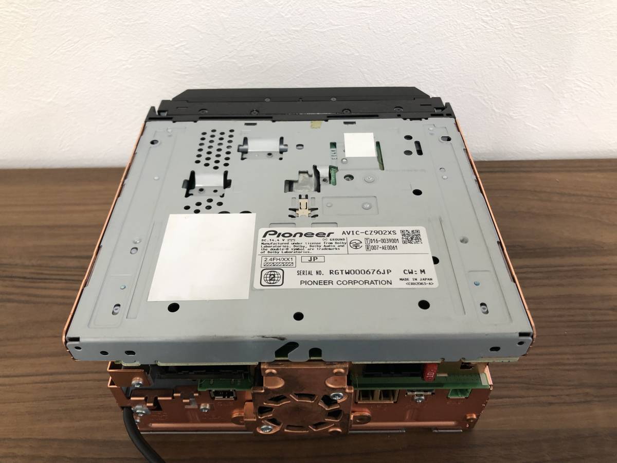 最新バージョンアップ済み carrozzeria 7型サイバーナビX AVIC-CZ902XS