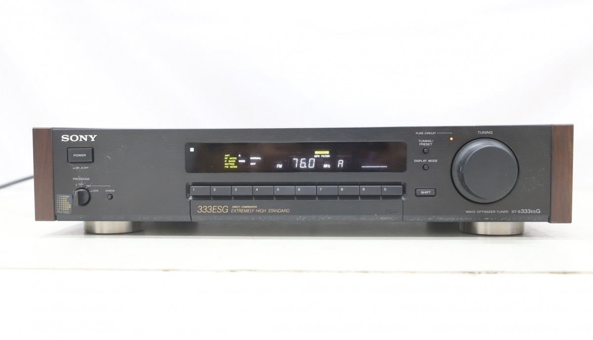 SONY ST-S333ESG FM/AMチューナー (E7929) SONY ST-S333ESG FM⁄AM