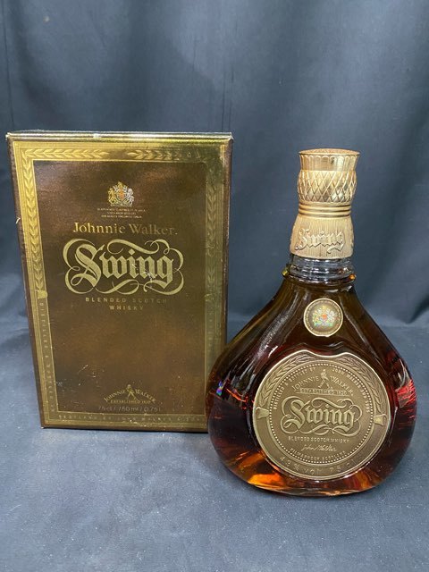 ジョニーウォーカー 未開栓 Walker Johnnie 古酒 スウィング □80年代