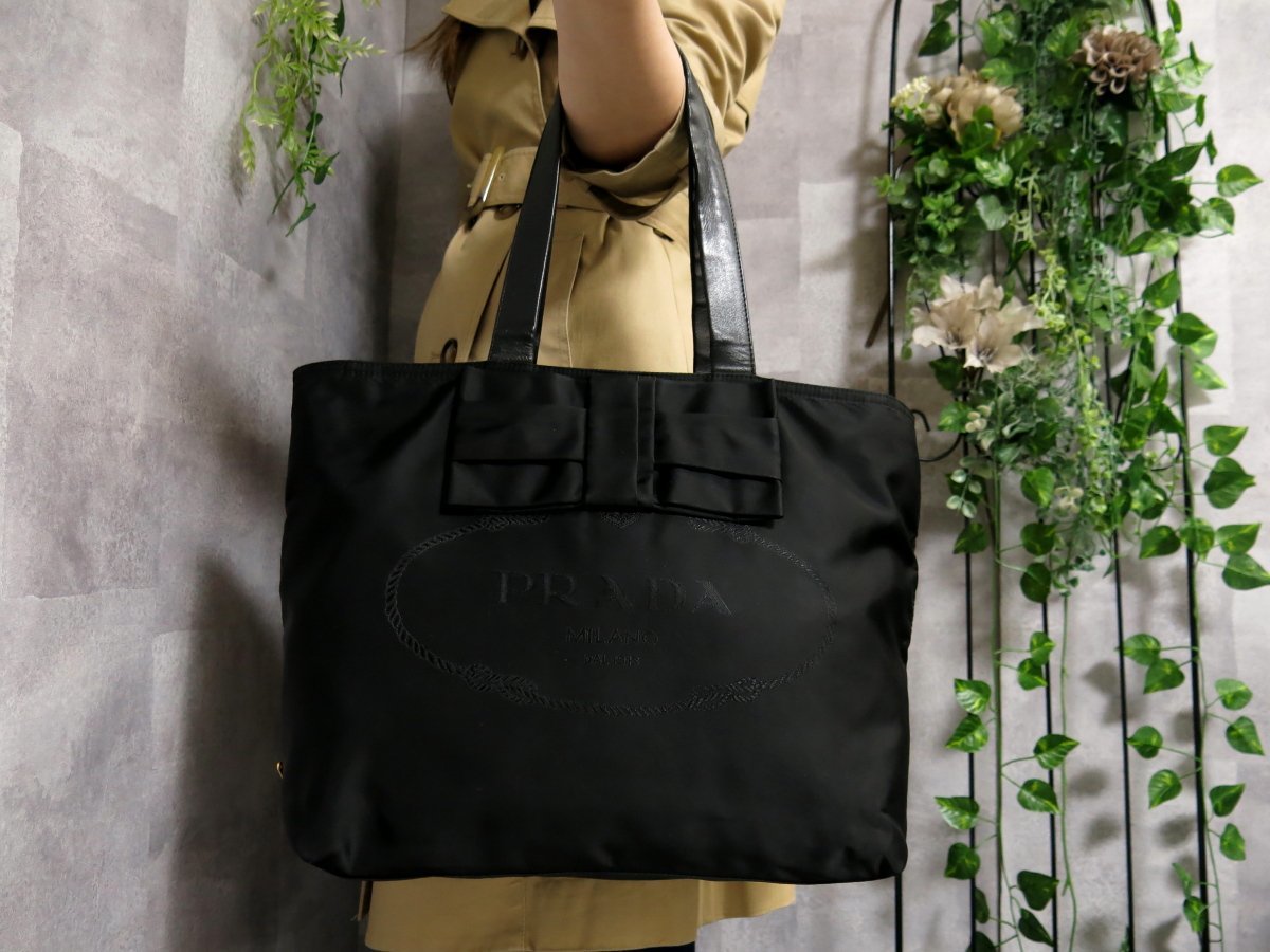 入手困難 希少】PRADA プラダ トートバッグ ショッパー ナイロン