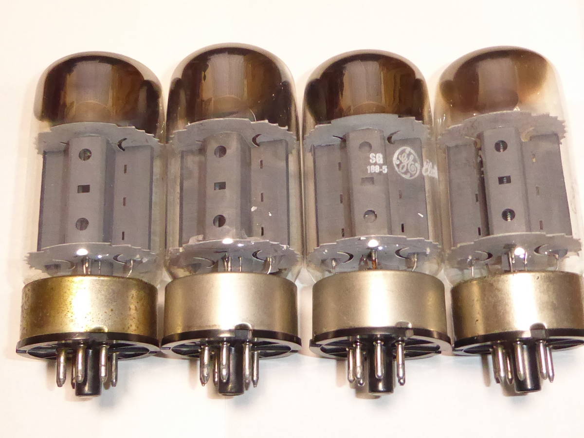 6550A 米国GE製 出力真空管 4本 劣化品 その6， 6550A 2本 McIntosh