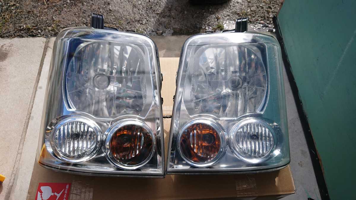 DA64W エブリーワゴン ヘッドライト 中古 左右セット ジャンク 