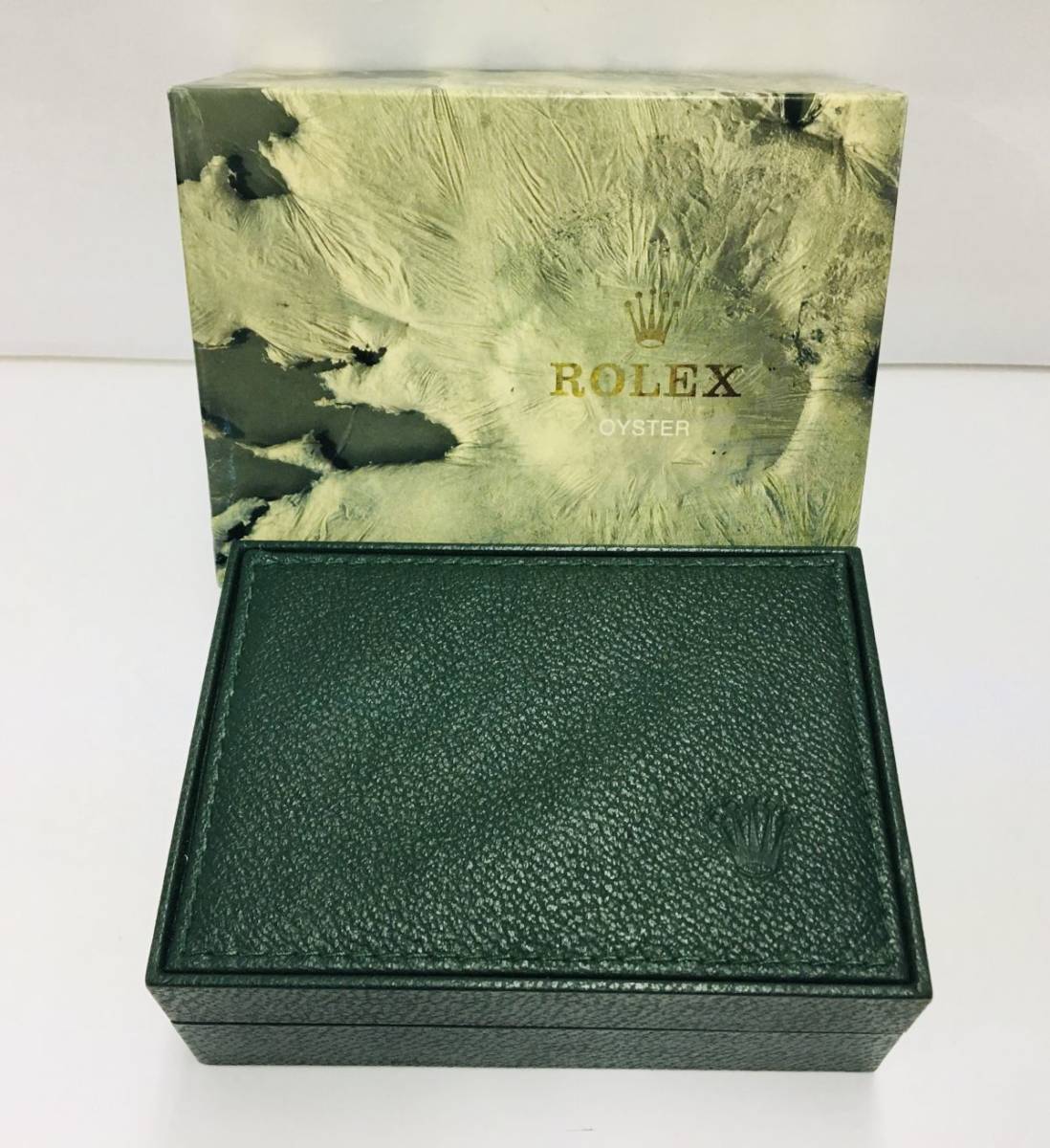 A721-A183-9 ROLEX ロレックス 68.00.55 緑 グリーン 空箱 空き箱 ⑤