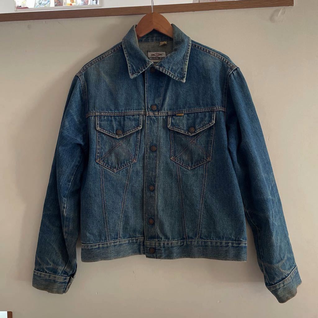 BIG YANK Denim 濃紺 YANK◇Gジャン⁄--⁄デニム⁄IDG ワークブランド 60s