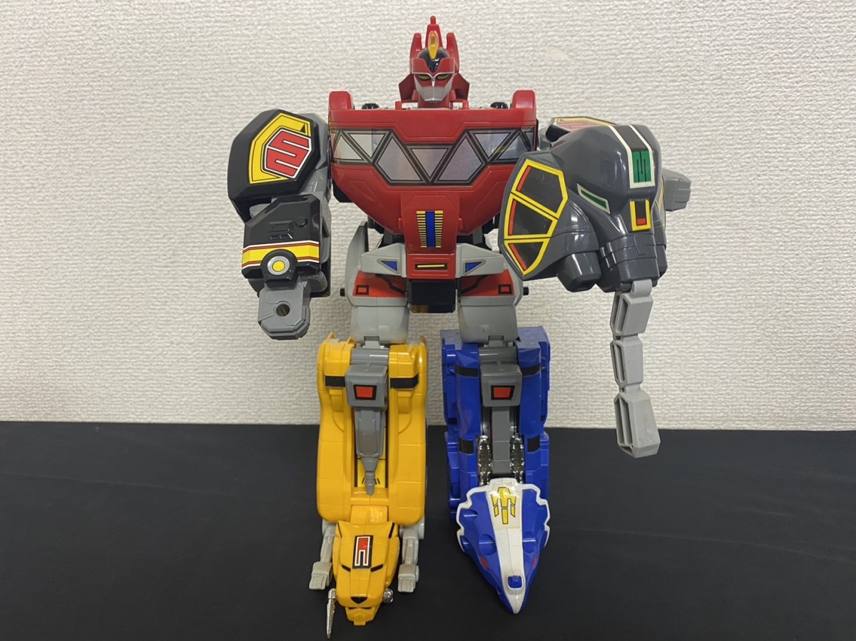 当時物 恐竜戦隊ジュウレンジャー 進化合体 DX大獣神 ドラゴンシーザー 
