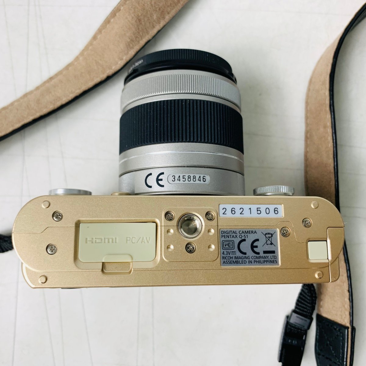 PENTAX ペンタックス Q-S1ゴールド ズームレンズ 02 STANDARD ZOOM