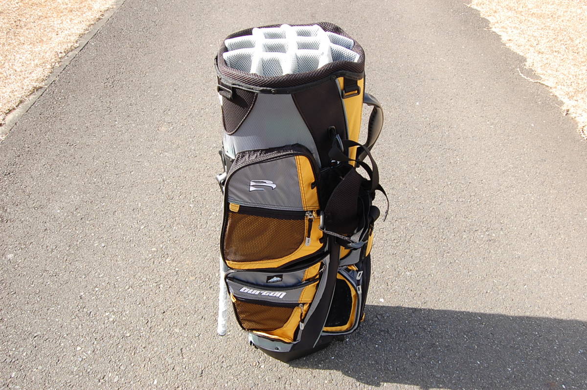 Burton | Snowboards Bags バートンスタンドゴルフバッグ イエロー&frasl;ブラック新品未使用 キャディバッグ Callaway 黒&frasl;黄色プラスおまけ程度のクラブセット イエロー&frasl;ブラック 新品未使用 スタンドゴルフバッグ バートン Travel Durable Luggage