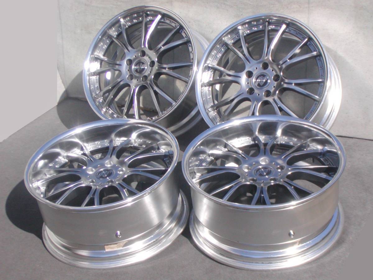 深リム SSR ヴィエナ リヴァイア 8.5J 9J +35 クラウン セルシオ 