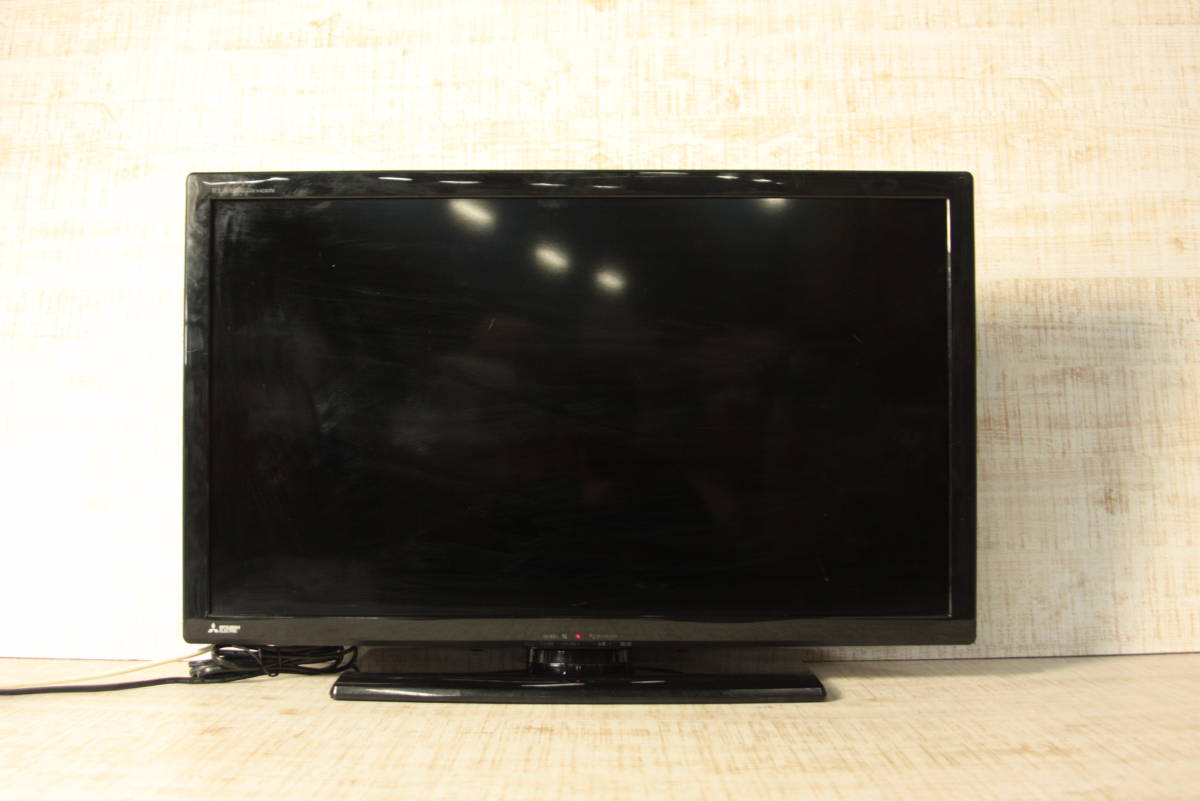 □c1 【引取歓迎】 三菱 液晶テレビ LCD-32LB7 32型 リモコンあり 動作