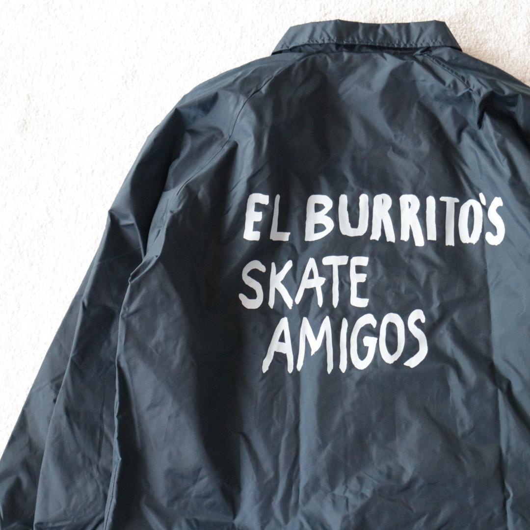 El Burrito's Skate Amigos コーチジャケット ネイビー El Skate