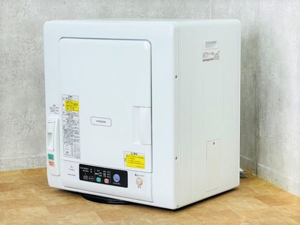 HITACHI 電気衣類乾燥機DE-N60WV 日立2020年製 50/60Hz ☆ HITACHI 日立