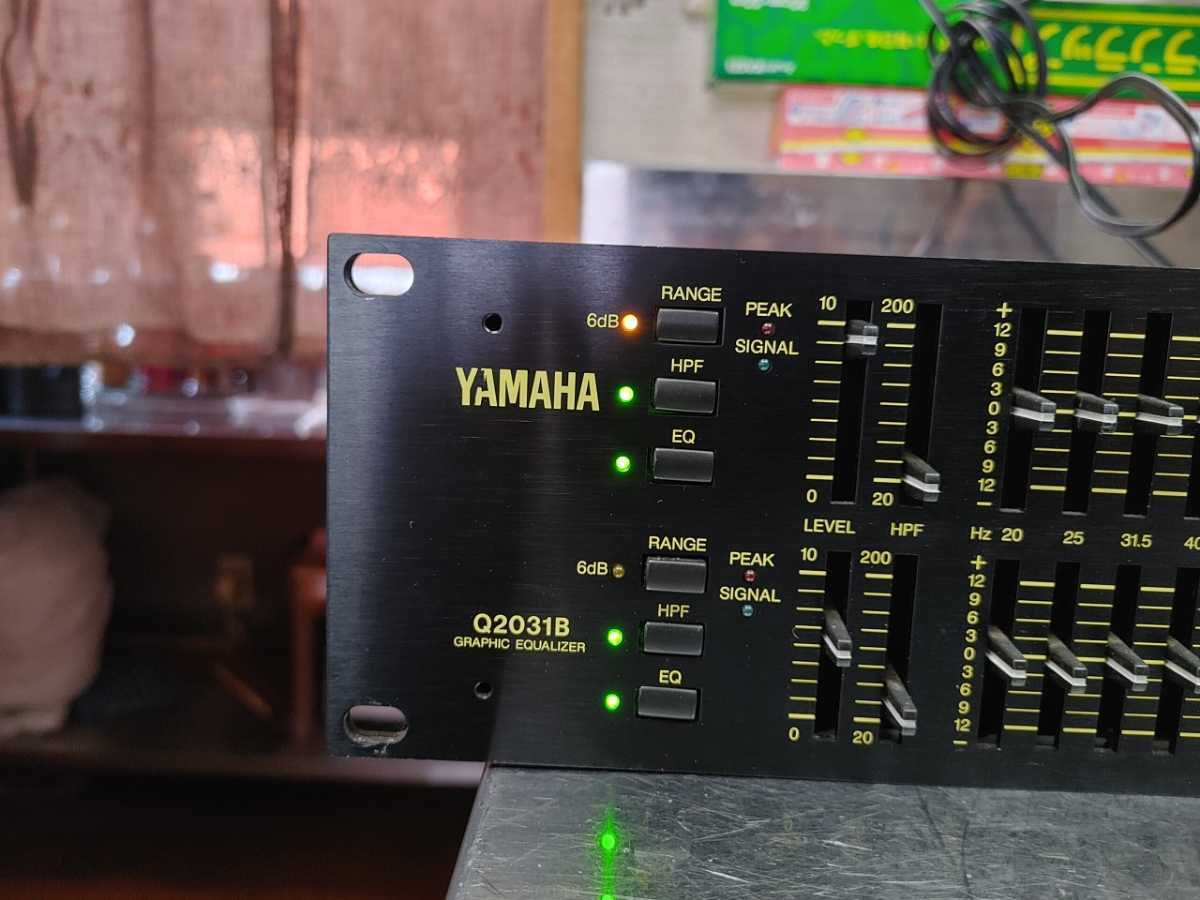 YAMAHA ヤマハ Q2031B グラフィックイコライザー 2チャンネル 31バンド