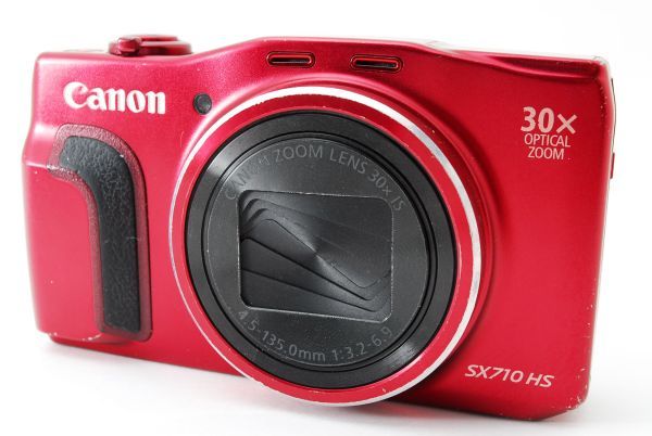 SX710 Canon PowerShot HS - レッド Camera Red Digital ジャンク 20.3