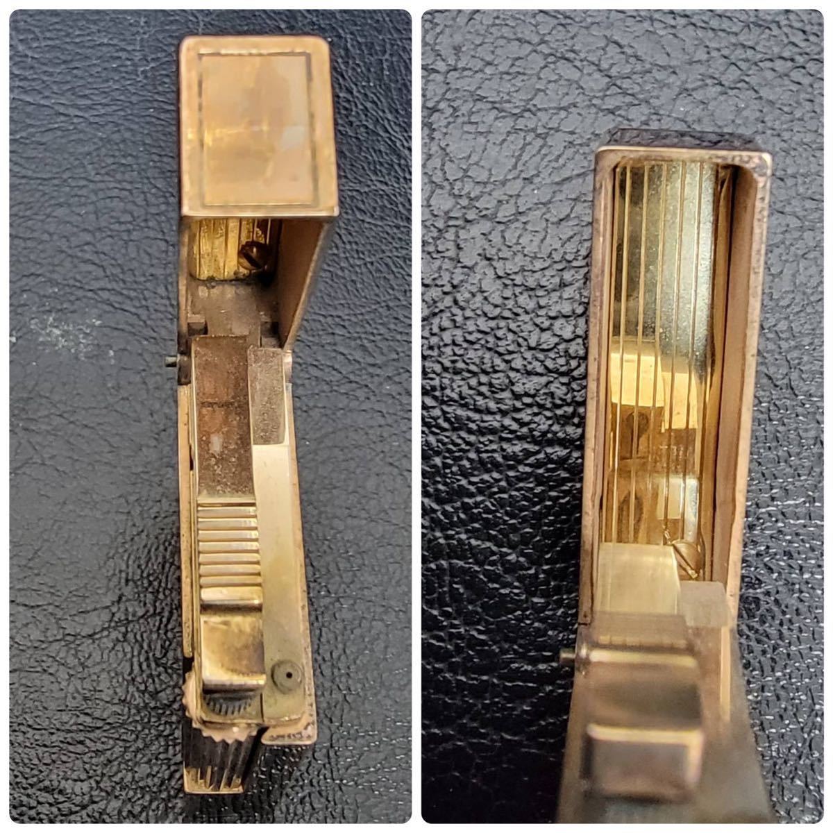 1円スタート】S.T.Dupont エステーデュポン LINE2 ライン2 黒漆 金箔 