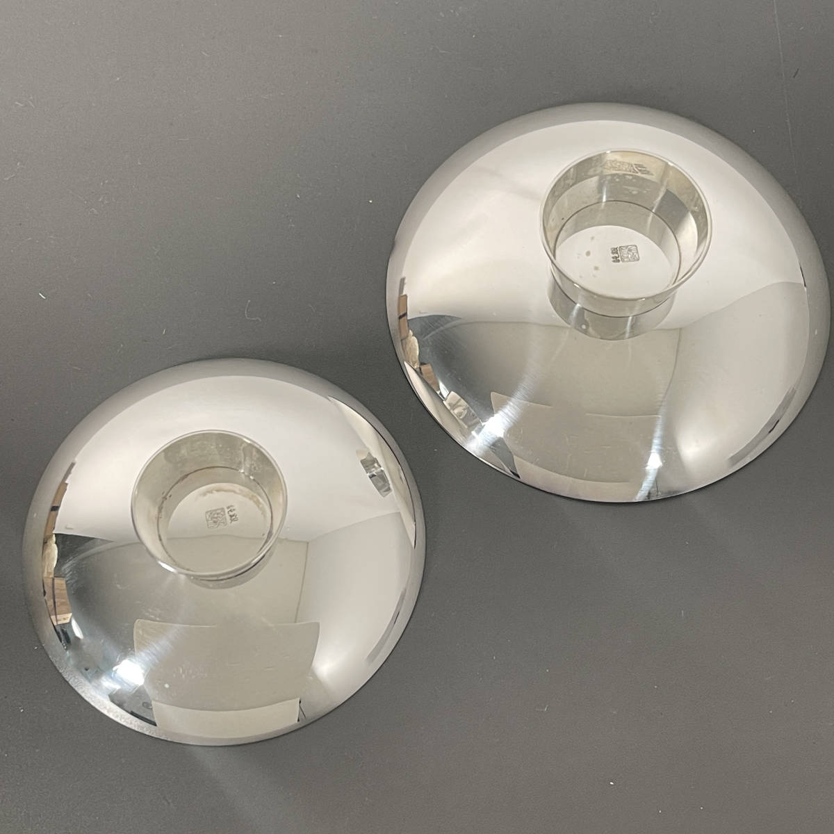 大阪 尚美堂 銀杯 161g 純銀刻印社 純銀製 酒盃 シルバー