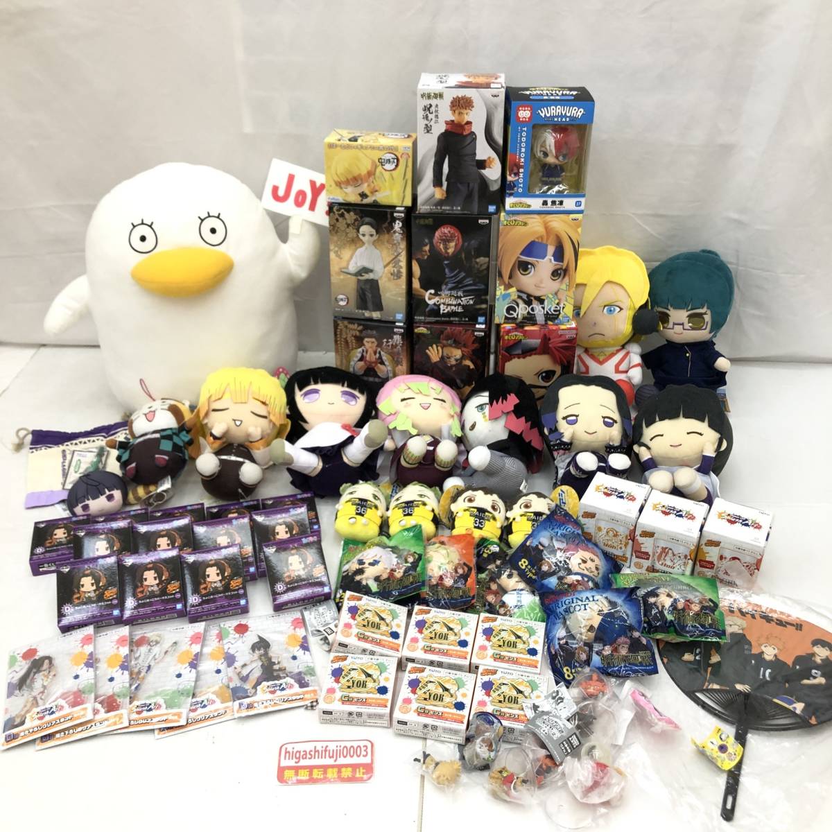 ジャンプ系フィギュア＆グッズまとめ 銀魂 鬼滅の刃 呪術廻戦 ヒロアカ
