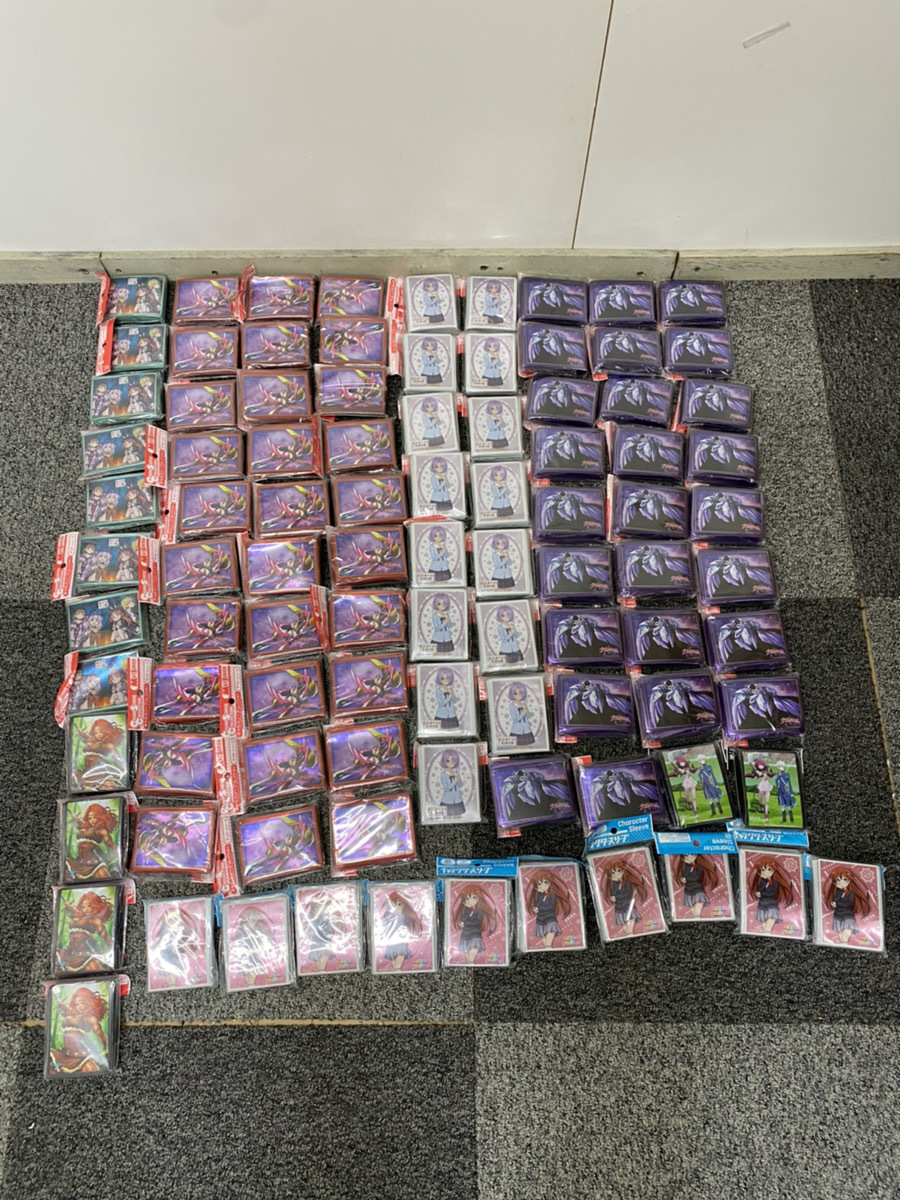 【R75】 ☆新品☆キャラクタースリーブ 色々まとめ売り95点！