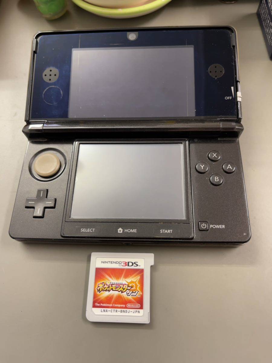 任天堂3DS本体 ニンテンドー3DS本体 ポケットモンスターサンとSDカード