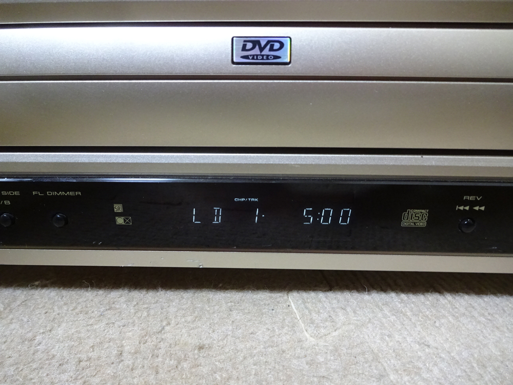 Pioneer パイオニア DVL-919 DVD/LDコンパチブルプレーヤー ジャンク