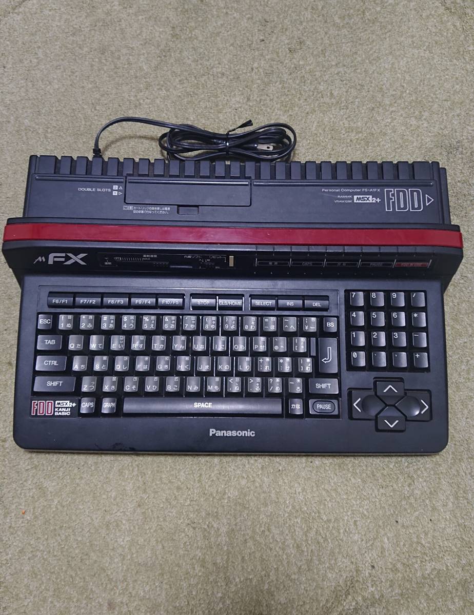 Panasosnic MSX2+ FS-A1FX 本体のみ ジャンク品 品の入札履歴 - 入札者