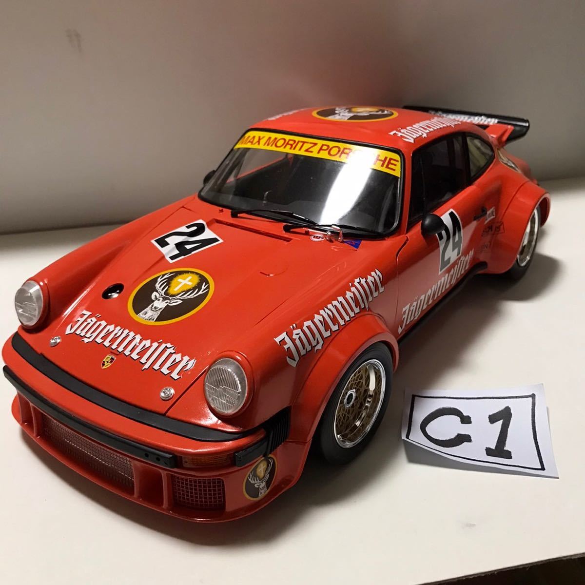 C1　新作　タミヤ 完成品　 1／１２SIZE　ポルシェ９３４　赤　TAMIYA☆コレクション