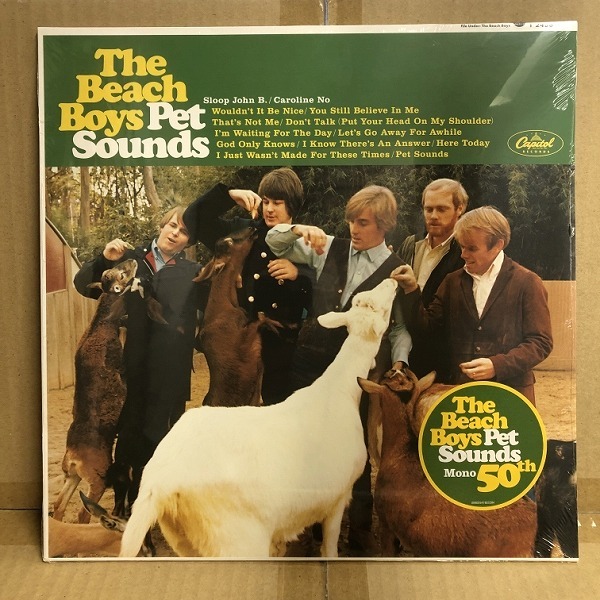 BEACH BOYS / PET SOUNDS 50TH ANNIVERSARY (MONO LP) (4782228) Pet