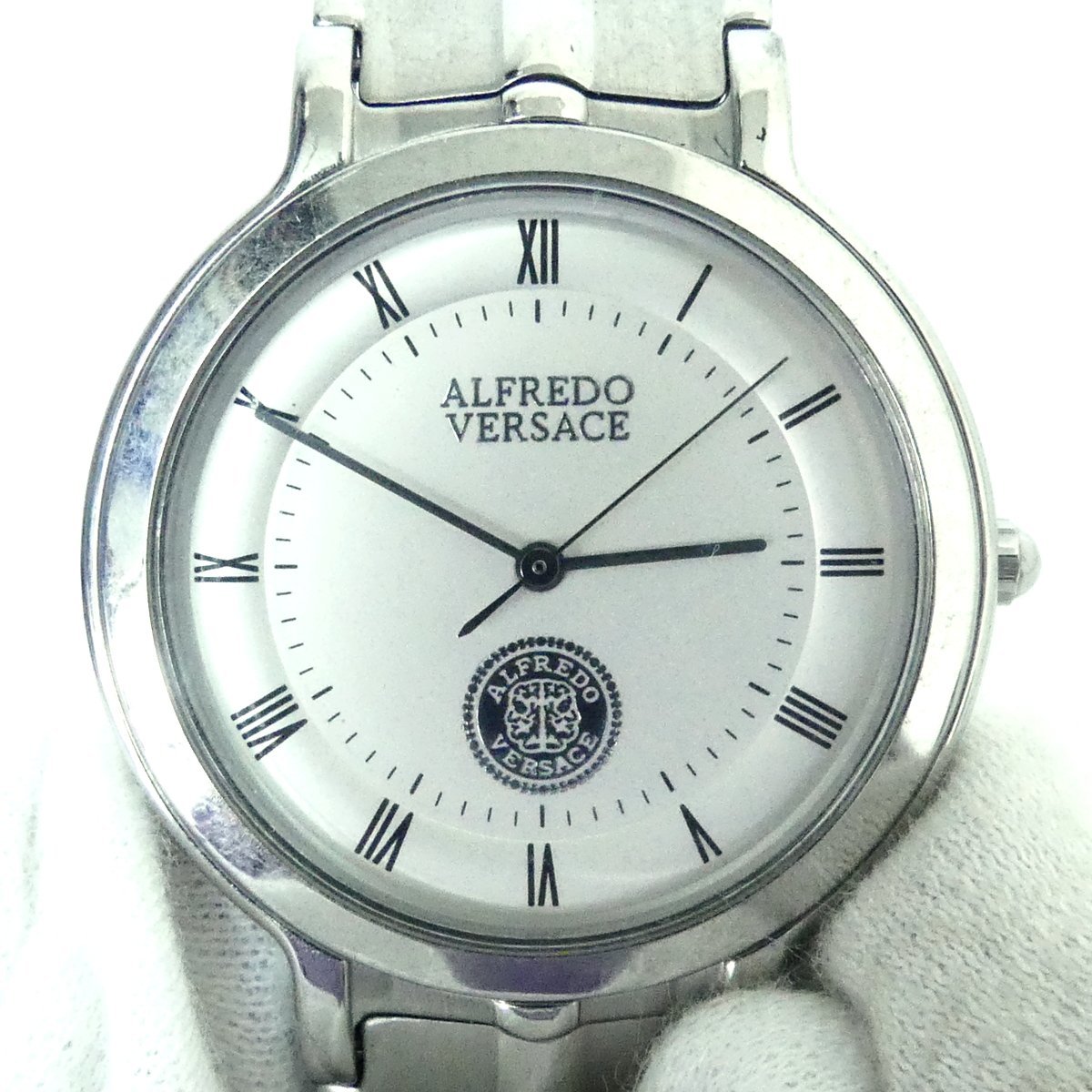 アルフレッドヴェルサーチ ALFREDO VERSACE ホワイト文字盤 V821S 