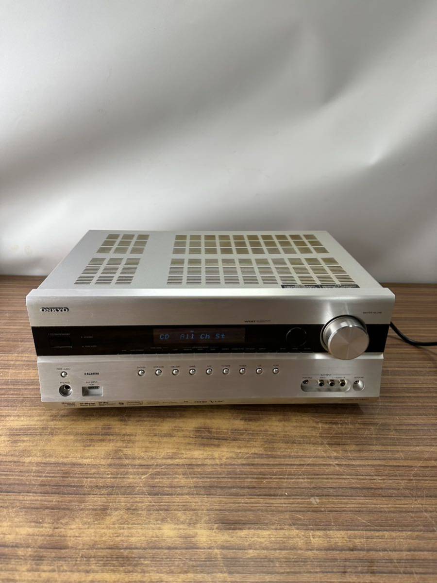 ONKYO TX-SA608(黒) 取説・純正マイク・リモコン付属 寄付充当 ONKYO