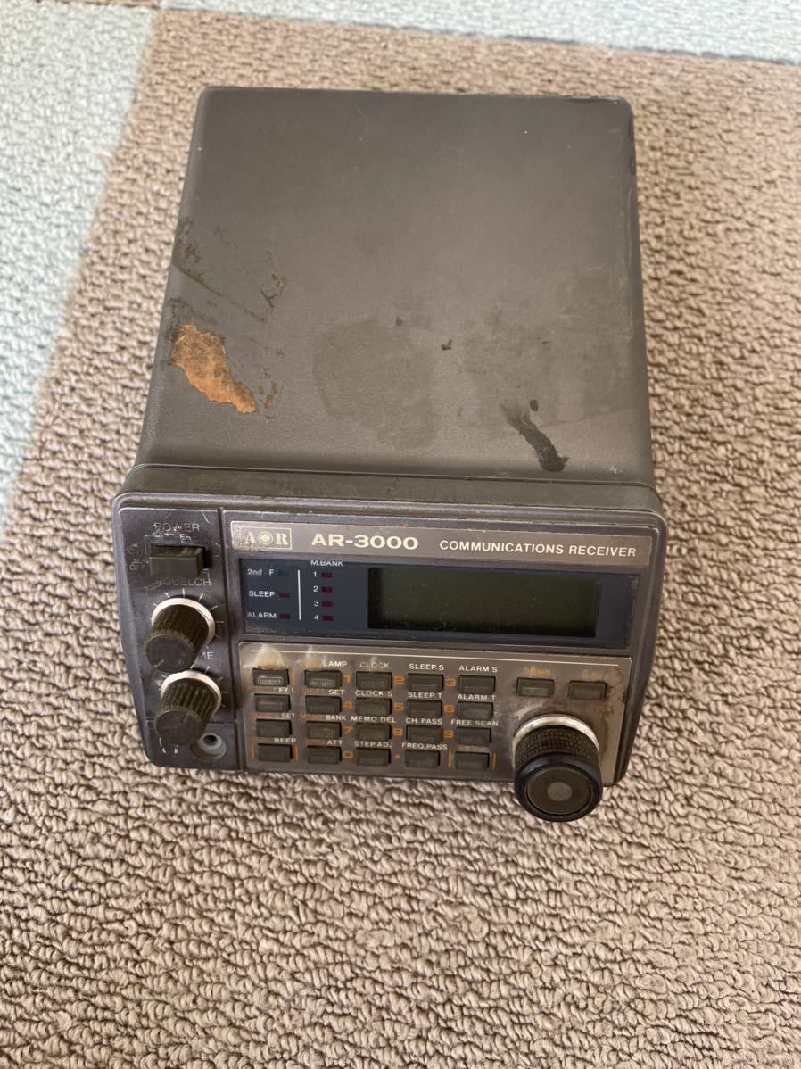 AR-3000 AOR広帯域受信機 ジャンク品 AR-3000A AOR 広帯域受信機