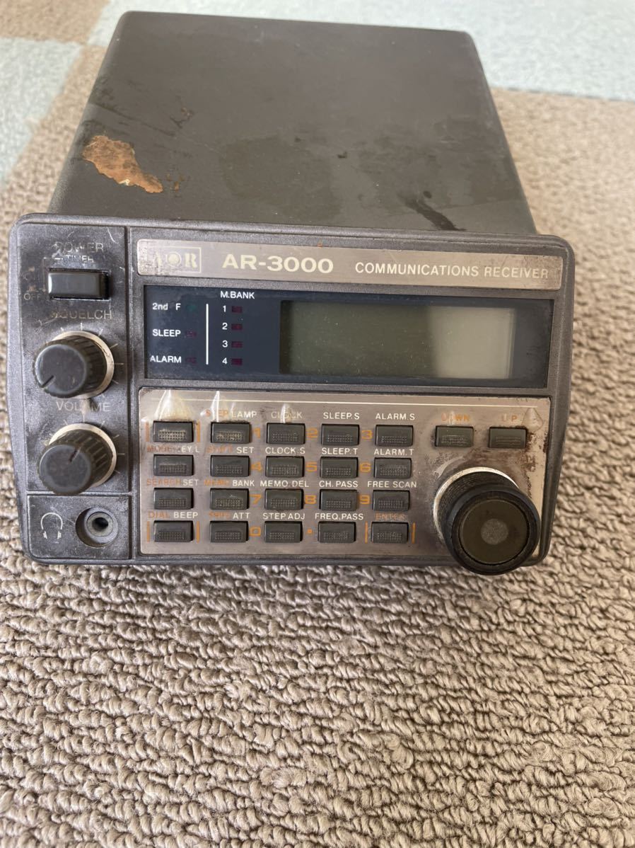 AR-3000 AOR広帯域受信機 ジャンク品 AR-3000A AOR 広帯域受信機