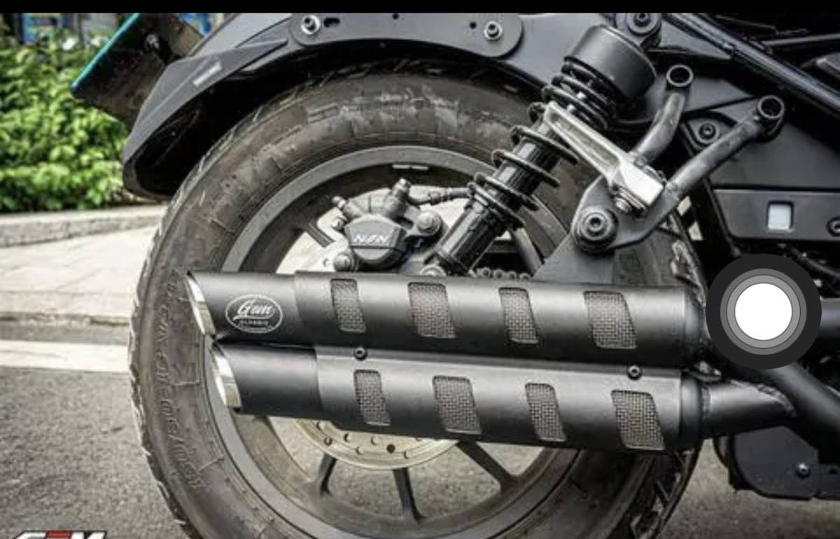 ホンダ レブル250-500用 マフラー gem speed製 SALE - レブル250