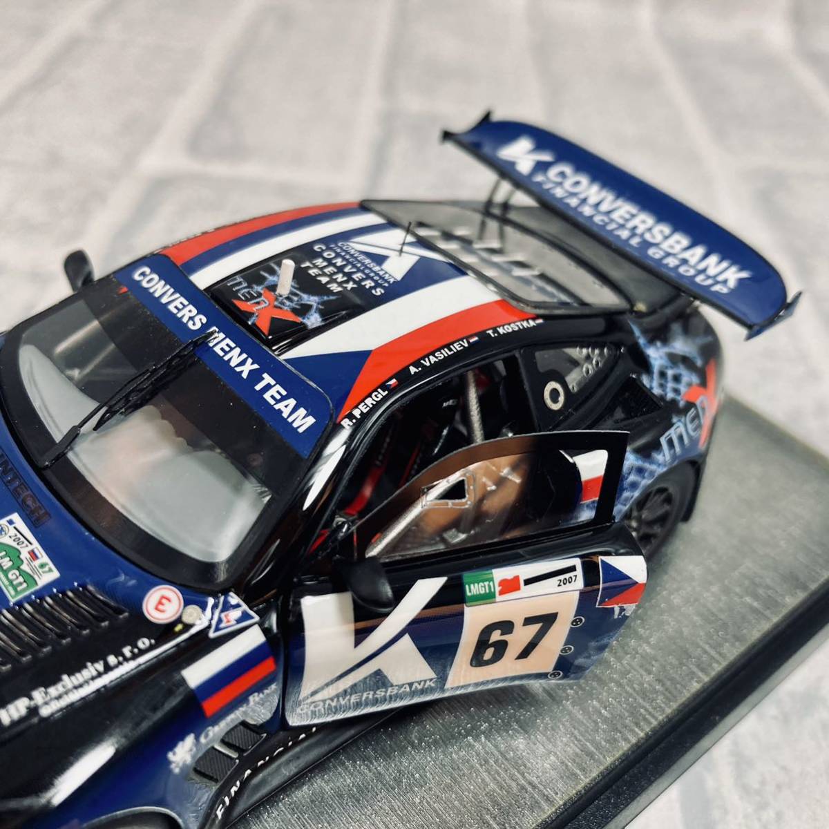 100個限定 BBR 1/43 2007年型 フェラーリ550マラネロ LM GT1