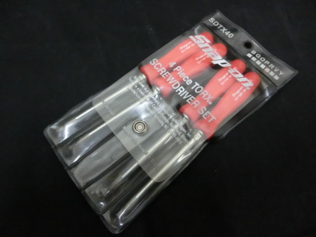 車 Snap-on 絶版品 4piece TORX トルクスドライバー