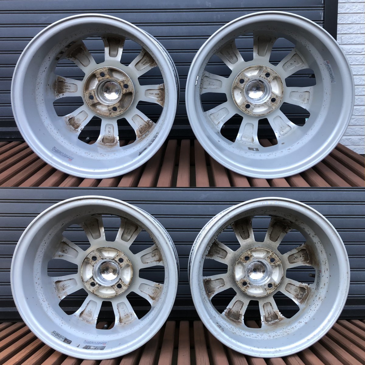 ☆中古☆ララパーム KC-8 14x5.5J 4穴 PCD100 ＋43(社外品)｜売買され