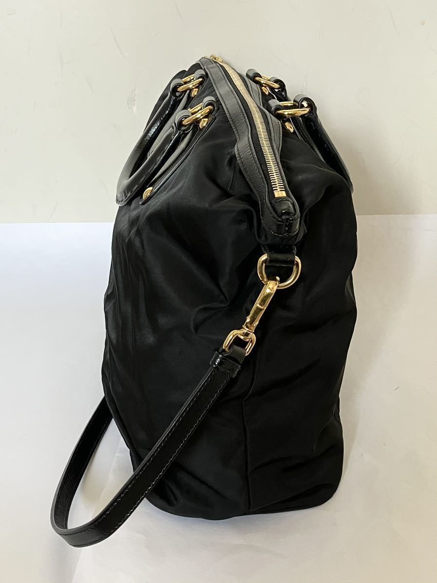 トートバッグ プラダ ナイロン PRADA 2way 2WAY ブラック ショルダー